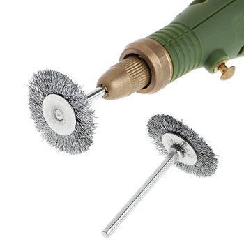

10Pcs Steel Wire Wheel Brushes Cup Rust Rotary Electric Tool Engraver Abrasive