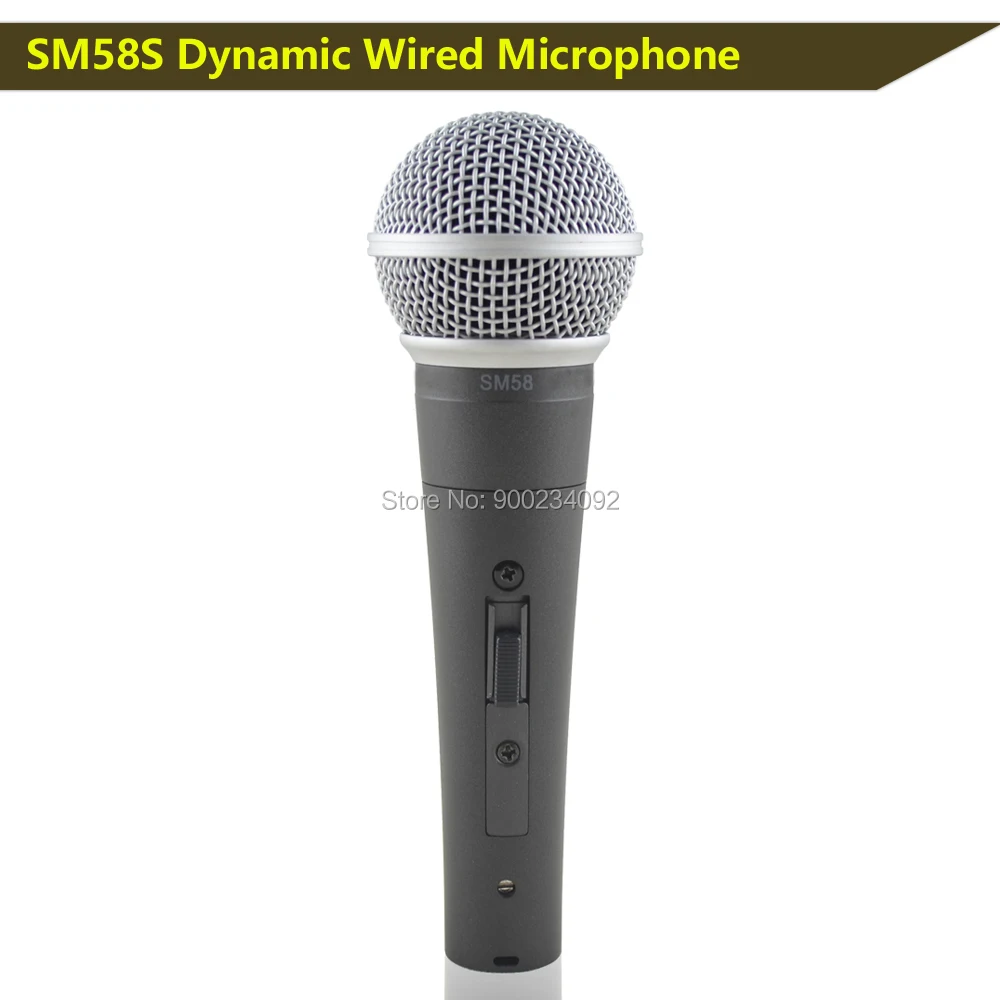 Проводной кардиоидный микрофон sm58sk sm58lc | Электроника
