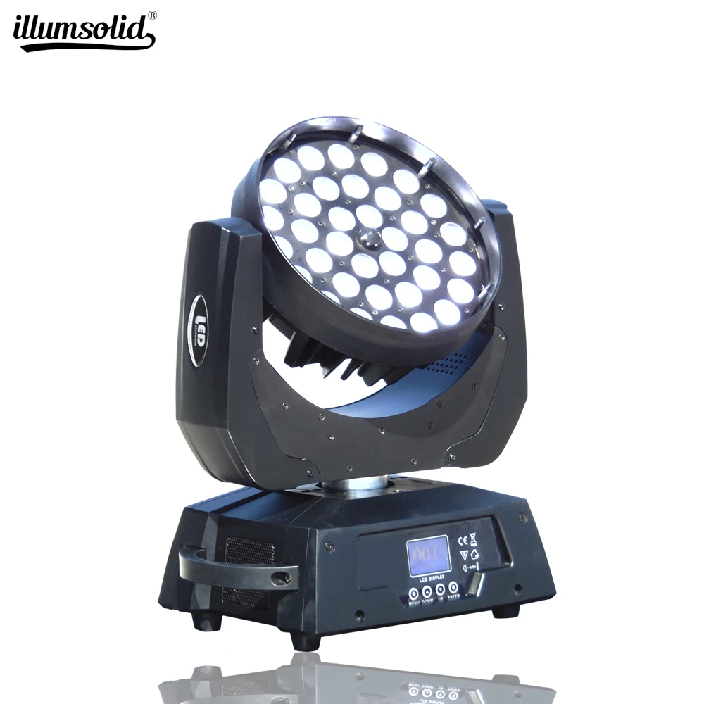 LED Washing Zoom Moving Head Light 36x12W Suitable For DMX Stage Light Professional KTV Effect Light