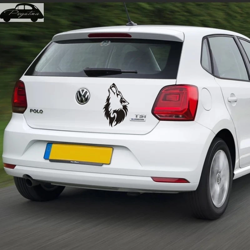 Pegatina Wolf Hunt Lobo Decal Hunting Sticker Hollow Sticker Hunter Car Window Vinyl Decal Cool Poster Motorcycle