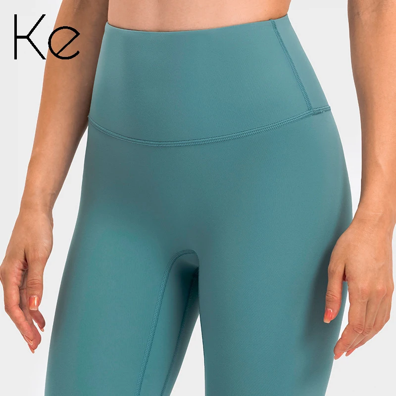 Ke New Nonawkward Line Yoga Pants, Hips, High Waist, Abdomen, High