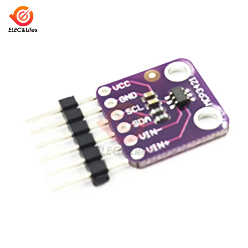 Плата модуля оценки Delta-Sigma ADC MCP3421 I2C для серии PICkit анализатор модуль PCB |