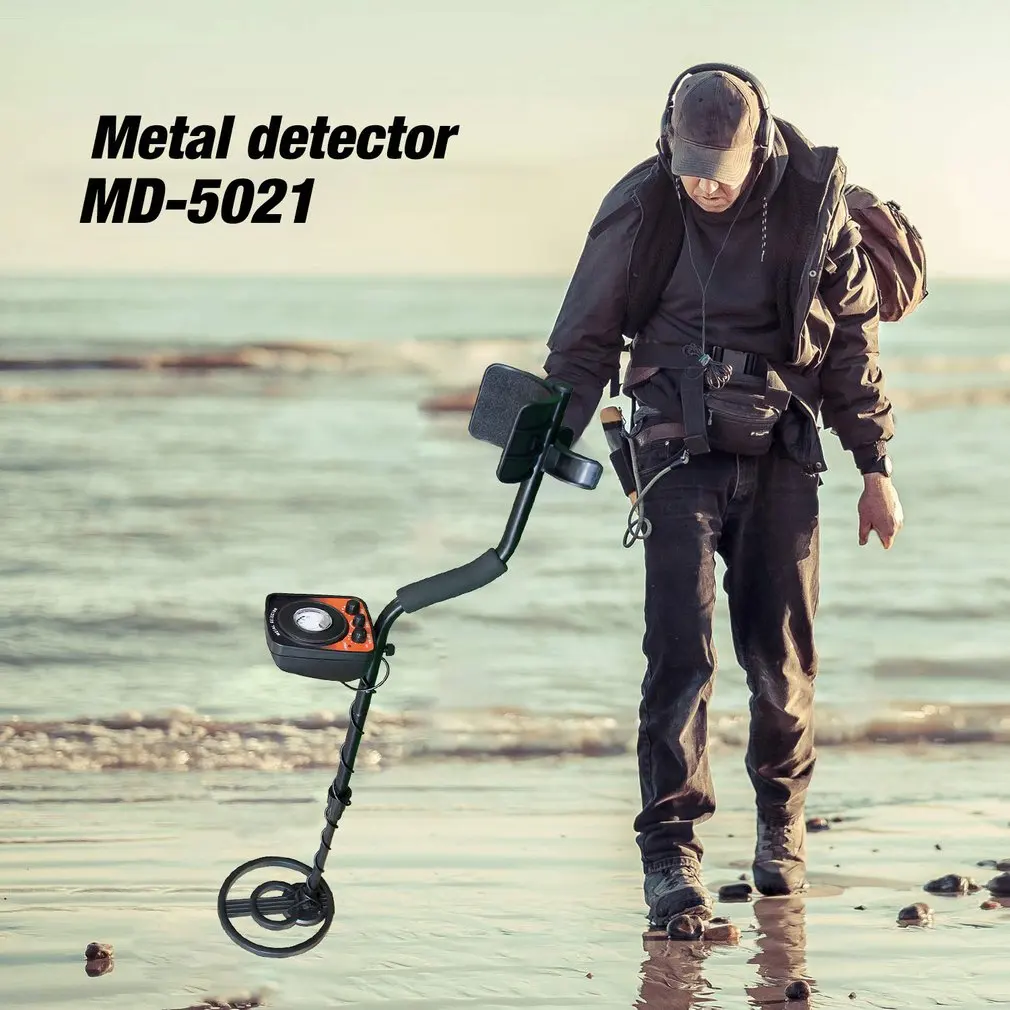 

Metal Detector MD-5021 Gold Finder Treasure Hunter Small and Portable High Sensitivity Non-Ferrous Metal Finder