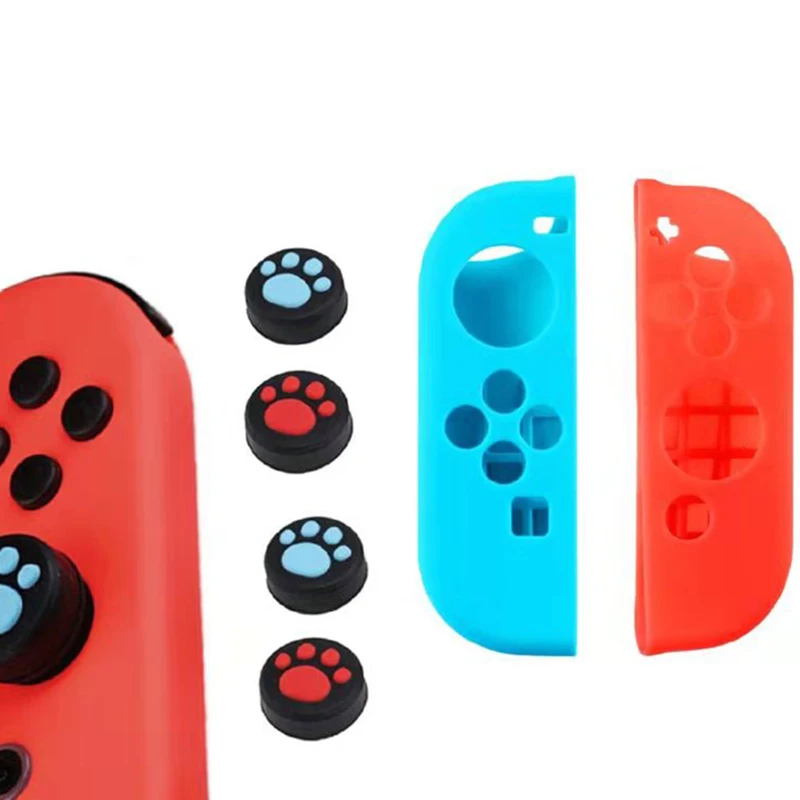 Ipega 18 in 1 Accessory Set for Switch Gamepad/Tf Card Case/Thumb Stick Cap/Protect Cover/Earphone/Mic Converter/Storag
