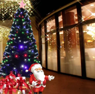 

Christmas Tree Artificial Decoration LED Light with Metal Stand for Home Party RTY99