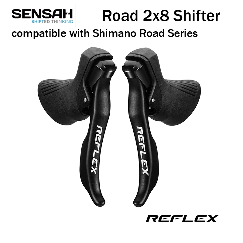 SENSAH 그룹 세트 REFLEX 도로 자전거 시프터, 2×8 속도 브레이크 레버, 자전거 변속기, 후방 변속기, 소라 티아그라 클라리스