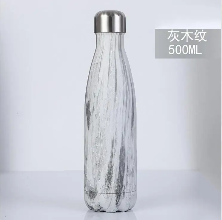 1000 мл Спортивная бутылка для воды из нержавеющей стали Cola Motion прочная чашка для воды Однослойная металлическая цветная бутылка для напитков Cola посуда для напитков - Color: 7