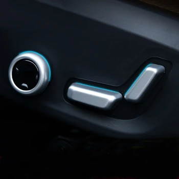 

Fit for Volvo XC40 2018 2019 2020 ABS Matte Seats Adjusting Push Button Cover Trim 6pcs Interior Car Accessories