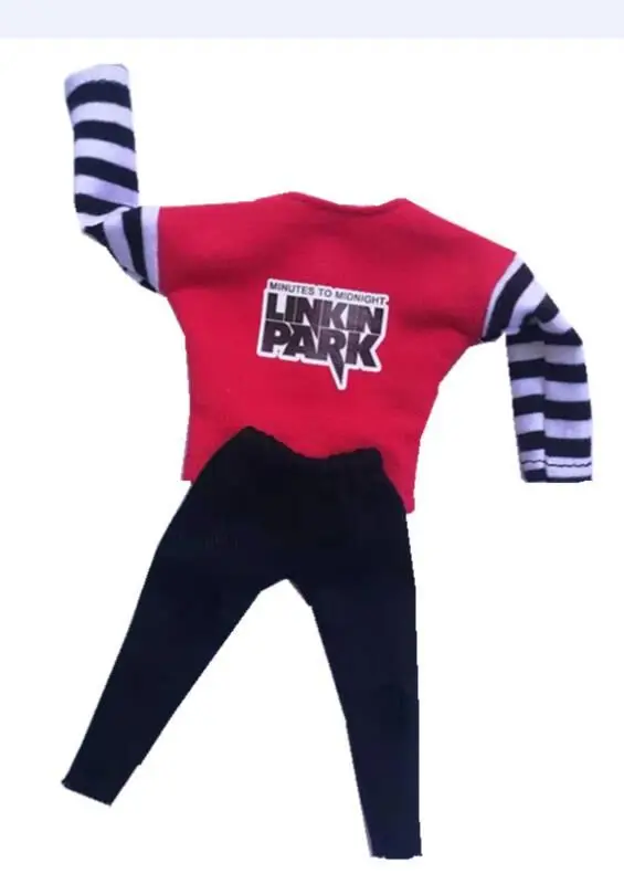 1/6 модная одежда blyth doll полосатые футболки+ джинсы аксессуары barbi одежда для azone ob24 ob27 аксессуары для кукол