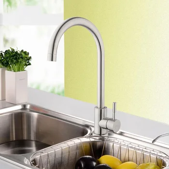 

Stainless Steel Kitchen Faucet Hot And Cold Rotating Sink Sink Faucet Plumbing Bathroom Hardware