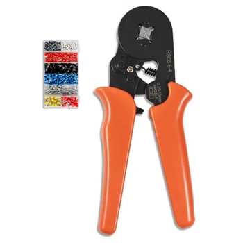 

Multi-Function Crimping Pliers Pipe Terminal Crimping Pliers Insulation Crimping Pliers Set with 1200Pcs Terminal