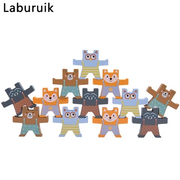 

Laburuik Children's Jigsaw 3d Puzzle Stereo Intelligence Development Boys Girls Wooden Early Childhood Toys Educational Toys