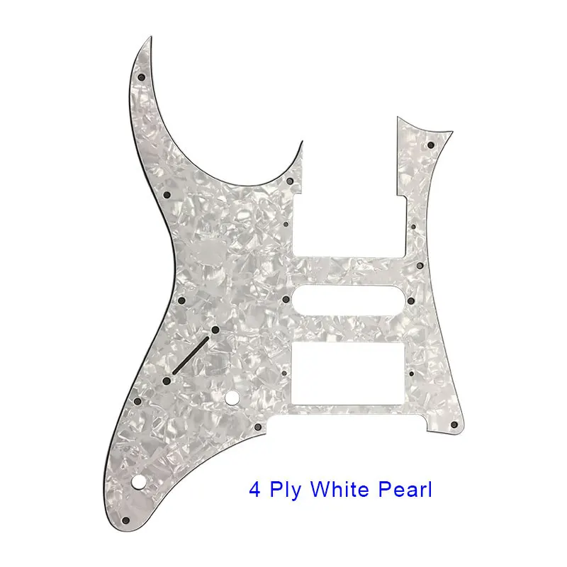 Pleroo на заказ гитарные части для левшей Ibanez RG 350 EX MIJ Guitar Pickguard HSH Humbucker звукосниматель с 10 отверстиями