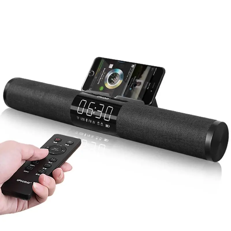 Беспроводной динамик IFKOO F1 Bluetooth басовый будильник домашняя Видеосистема