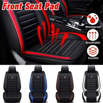 

Car Seat Covers PU Leather Single Seat Protector Auto Seat Covers Universal Fits Most Cars Covers Car Accessories