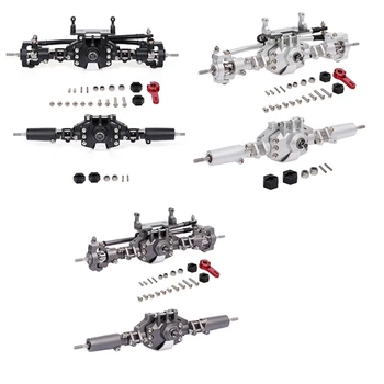 

SCX10 Metal CNC Anodized Full Front Rear Portal Axle for 1/10 RC Crawler Car Axial SCX10 II 90046 90047 Upgrade Parts