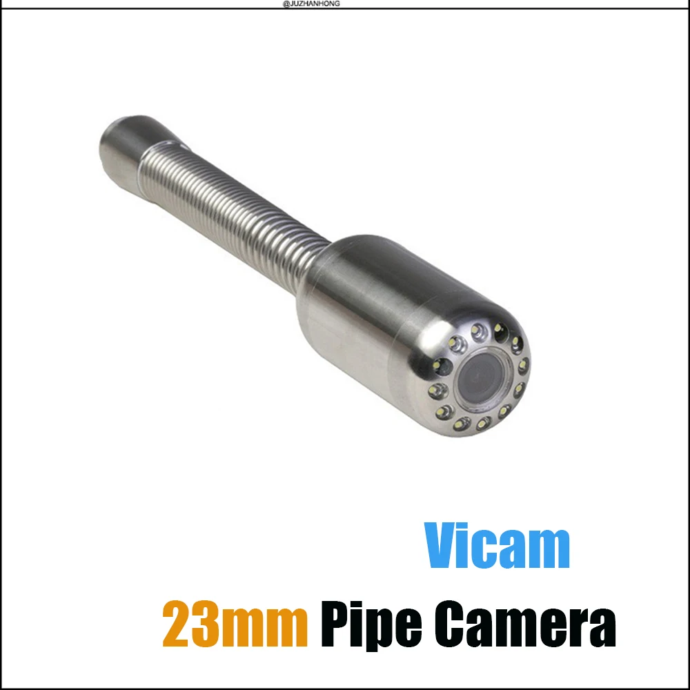 23mm 12leds Pipe Camera Head Replace Repair For Vicam Drain Sewer