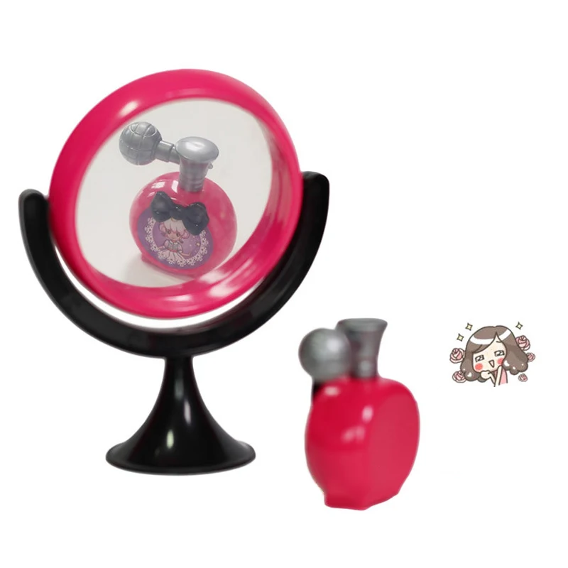 High Quality Kids Beauty Toys Set Makeup Handbag Mirror Hair-dryer Hair Clips for Girls
