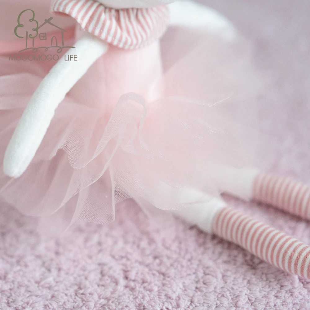 Plush Toys Ballerina Bunny Toy For Girl Bunny Doll Rabbit Toy for baby Soft Toys Princess MOGO Luxury Handmade With Nice TUTU