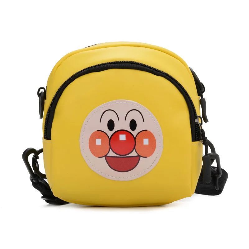 Детский рюкзак Anpanman для девочек и мальчиков; милые сумки-мессенджеры для маленьких принцесс; сумка на плечо с рисунком монетки; рюкзак из искусственной кожи; подарок для девочек