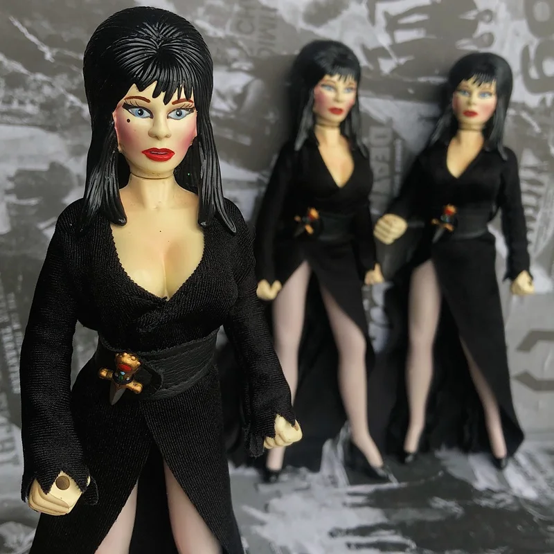 1 шт. оригинальная 19 см Ретро винтажная игрушка фильмы ужасов: Elvira экшн-фигурка