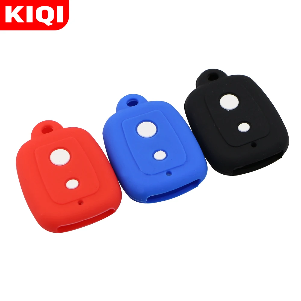2 Buttons Car Key Cover Case Set Protection Skin Shell Bag Fit For