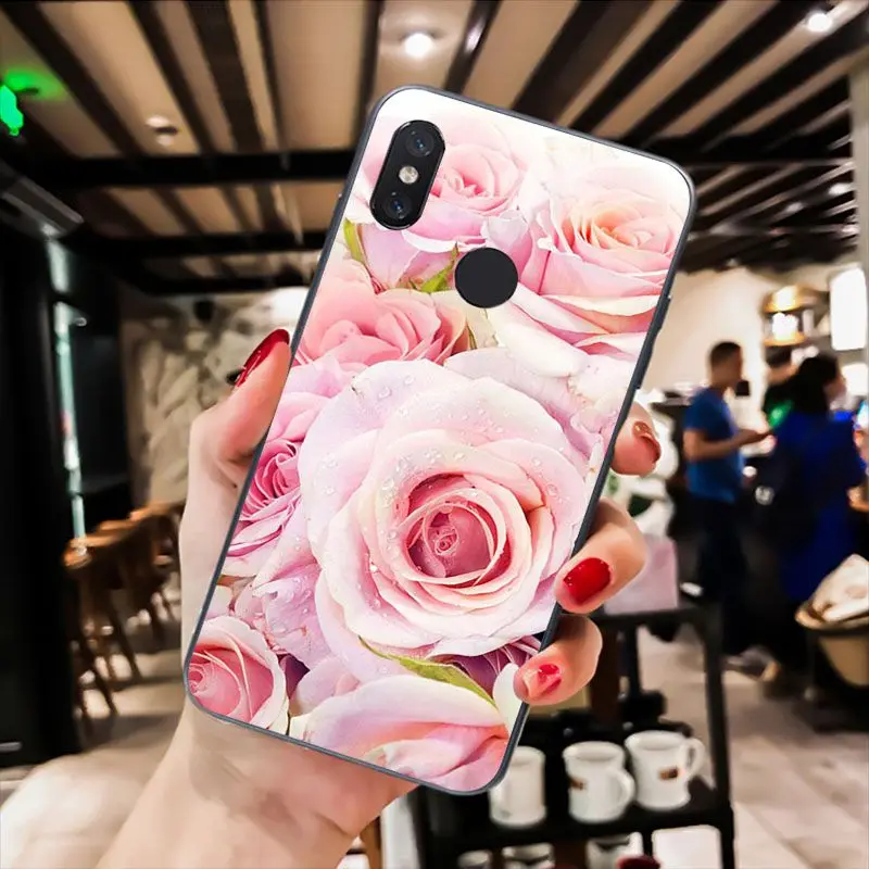 A3 MaiYaCa красная бабочка на белой розы цветок чехол для телефона для Xiaomi Redmi8 4X 6A S2 5A Redmi 5 5Plus Note7 8Pro 7A 6A - Цвет: A3