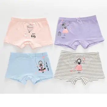 

Kids Underwear for Girls Cute Princess Shorts Cotton Summer Cartoon Panties Toddler Boxer Children Underpants 2-12 Years Old
