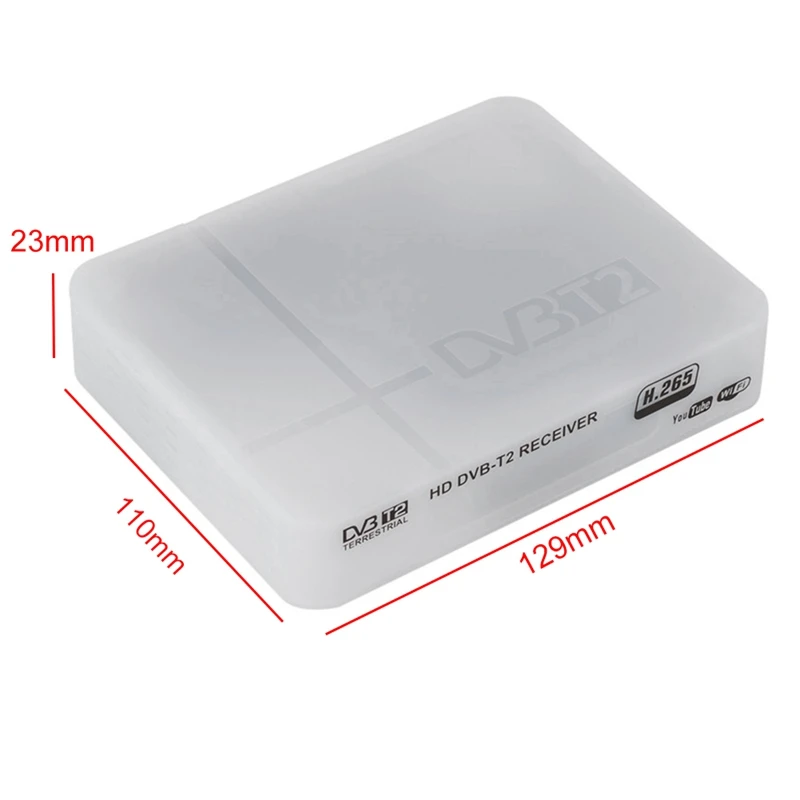 K2 Smart tv Top Box MPEG4 H.264/H.265 DVB-T2 цифровой эфирный тюнер приемник Поддержка Full-HD 1080P телеприставка(ЕС вилка