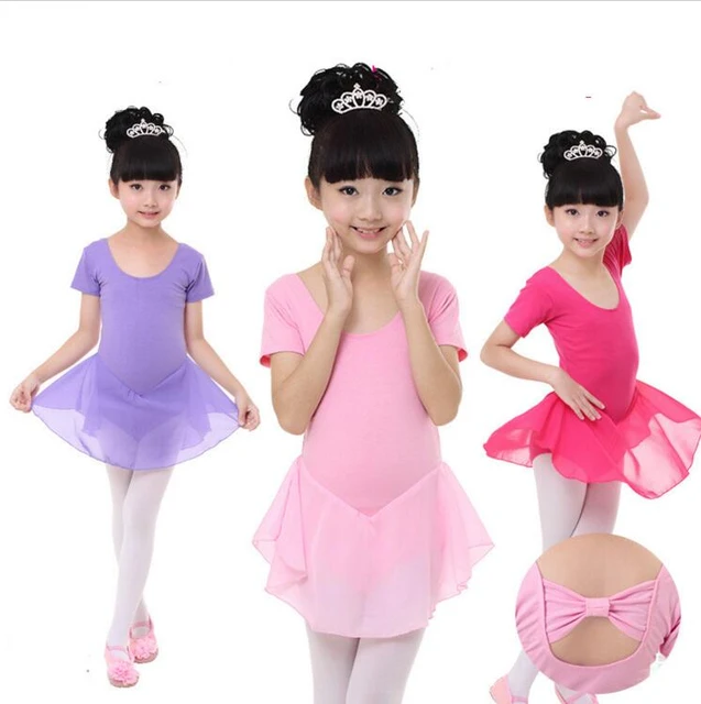 Robes de Ballet pour enfants, rose/pêche, vêtements de princesse, Costume  de danse de Ballet pour filles - AliExpress