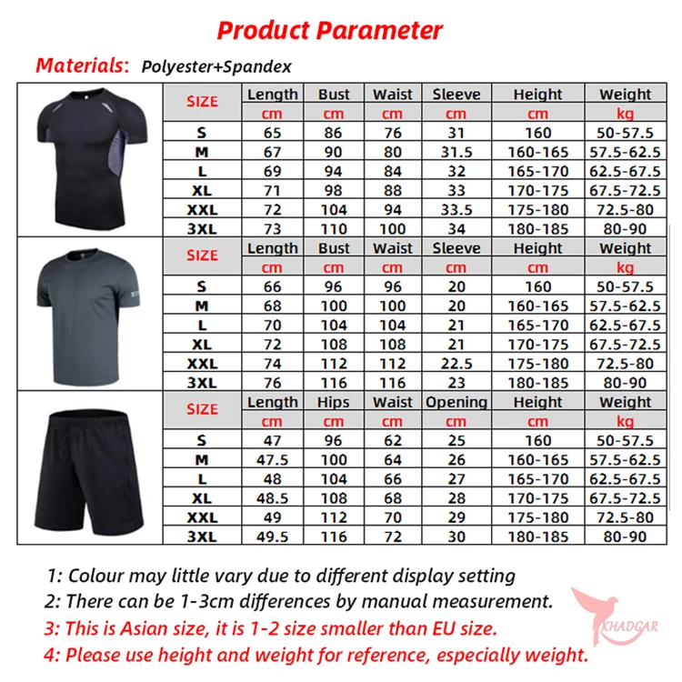 2 Pcs Shirt/Vest+Shorts Men Sport Suit Quick Dry Breathable Running Set Clothes Jogger Training Gym Fitness Sportswear Tracksuit