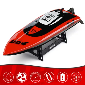 

UDIRC UDI010 RTR 2.4G 35km/h Brushless RC Racing Boat Water-Cooled Self-Righting Hull Vehicles Remote Control Bait Speed Ship