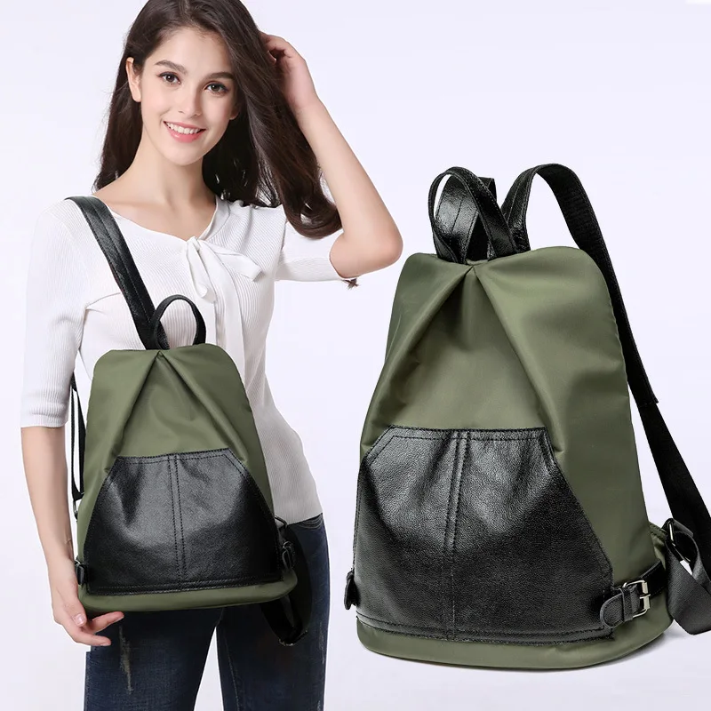 

Backpack Women's 2019 New Style Anti-theft Backpack Autumn Simple Versatile Casual Schoolbag Large Capacity Travel Bag