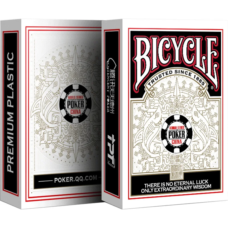 

Bicycle WSOP CHINA PVC Playing Cards Premium Plastic Dura Flex Deck Poker Size Magic Cards Magic Tricks Magic Props