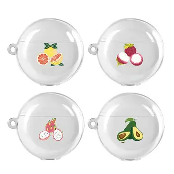 

Fruit Print Earphone Case Silicone Protective Cover for Huawei-FreeBuds3 Headset 28GE