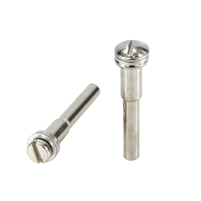 XCAN-Juego de mandriles de rueda de pulido, vástago de 3.175/6mm, varilla de extensión de disco de corte, varilla conectiva para herramienta rotativa Dremel, 5 uds. 5