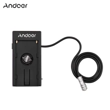 Camera Battery Pocket Andoer Sony for Black Magic Cinema 4K Mount-Plate-Adapter Power-Supply