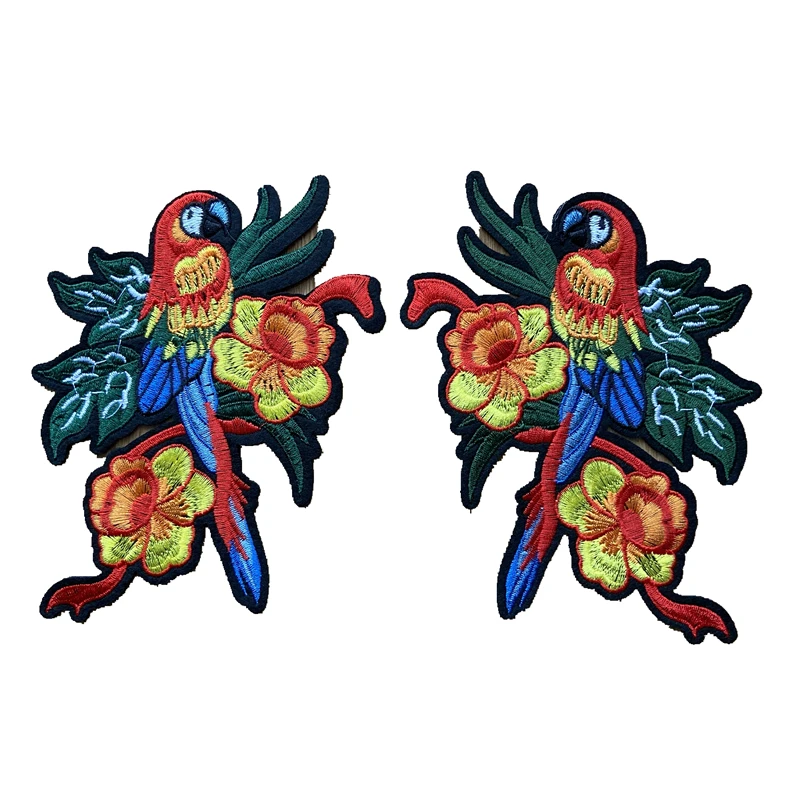 1 Paio Di Toppe Per Pappagalli Ricamate Ferro Su Uccelli Ricamo Applique Per Giacche Accessori Per Cucire In Tessuto Spotify Premium