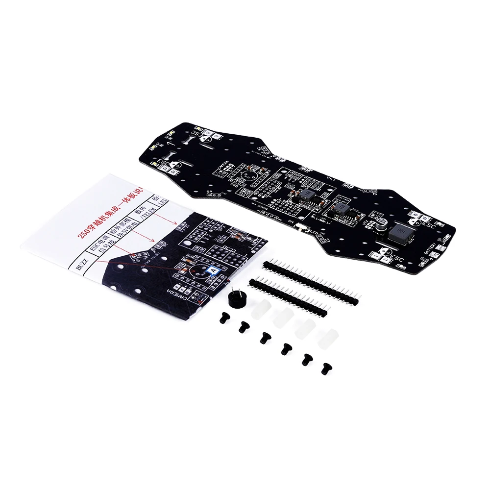 Плата распределения мощности Naze32 CC3D PDB PCB 5/12 звуковой сигнал BEC светодиодный для
