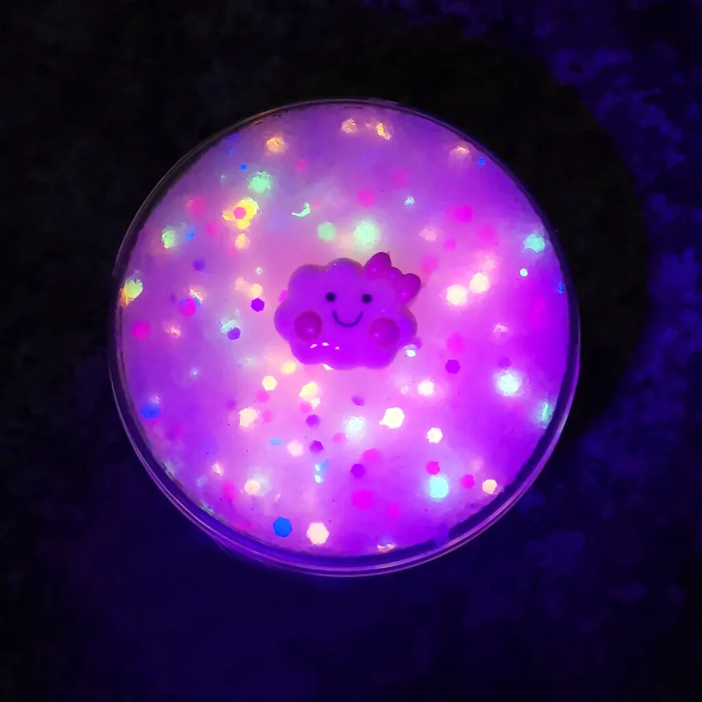 

Fluorescence Wire Drawing Mud Cotton Mud Silk Diy Slime Crystal Mud Slime Clay