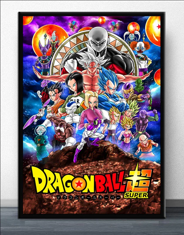 Dragon Ball и super Goku обувь для косплея; Аниме комиксов фильм Плакаты и принты Wall Art Холст Картина декоративные настенные наклейки Home Decor Cuadro - Цвет: 12