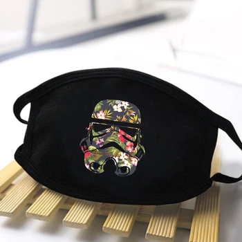 

Star Wars Windproof Polyester Soft Mask High Quality Breathable Wen/Women Washable Anti Haze Face Respirator Anti Mouth Masks