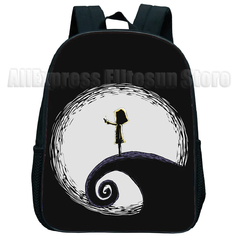 Little Nightmares 2 Backpack Kids Kindergarten School Bag Toddler Waterproof Daily Knapsack Children's Cartoon Mini Rucksack 4