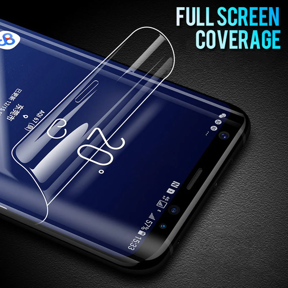 9D Hydrogel Film for Xiaomi Redmi Note 8 7 Pro K30 K20 8A Mi 9T A3 9 Lite Note 10 Pro Poco X2 Screen Protector Film (Not Glass)