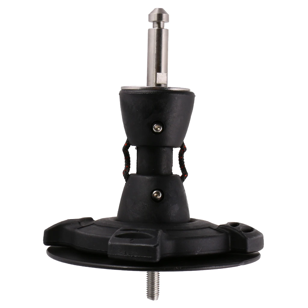 Windsurfing Windsurf Board One-Bolt Tendon Joint Mast Base - Universal & Durable 360° Rotatable Base Windsurfing Accessory