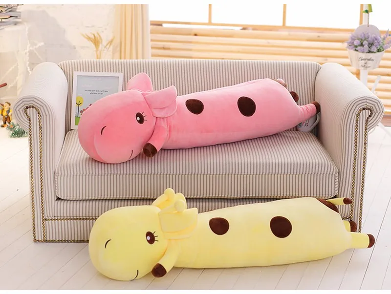 Big Yellow Teddy Stuffed Animal Dolls for Girls Kawaii Toys Stuffed Bear Deer PP Cotton Plush Toys for Children CC50MR
