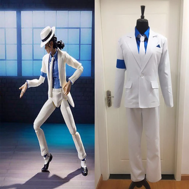 How Is Michael Jacksonmichael Jackson Cosplay Costume - Smooth Criminal  Suit With Accessories