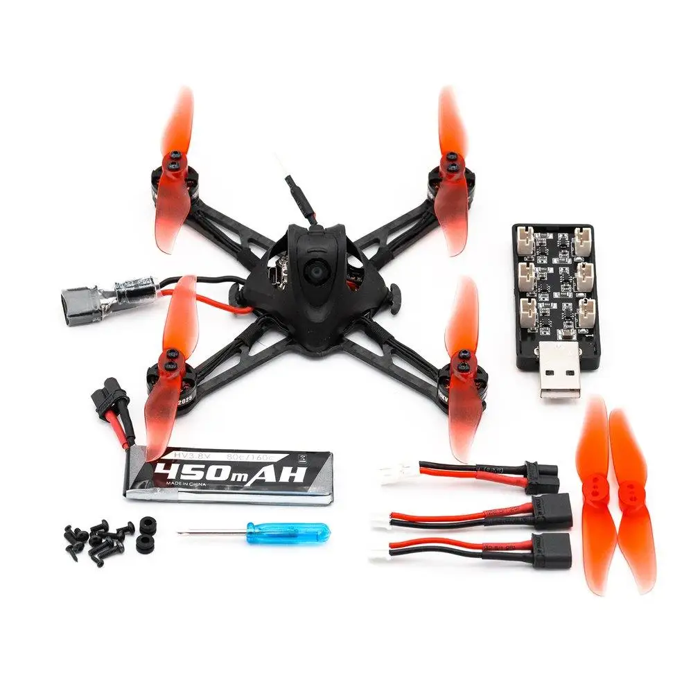 EMAX Official Nanohawk X F4 1S 3-дюймовый BNF легкий уличный FPV гоночный Дрон TH12025 11000KV мотор