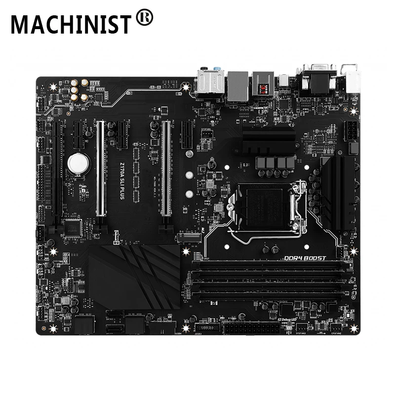 

For MSI Z170A SLI PLUS Desktop motherboard Intel Z170 LGA 1151 ATX DDR4 64GB SATA3.0 M.2 USB3.0 100% fully Tested Free shipping