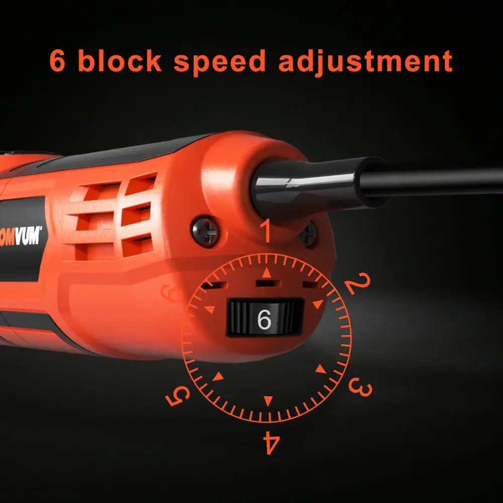 LOMVUM Oscillating Multi-Tool AC 260W Oscillating Tool 6 Speed ?? Woodworking Tools Renovator Electric Cutter EU Plug